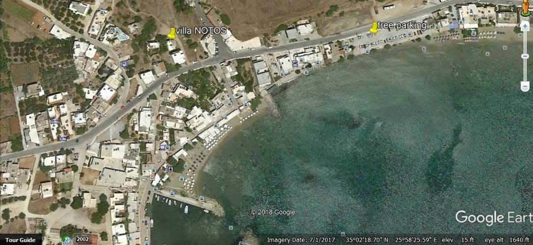 Villa Notos Makrýgialos Dış mekan fotoğraf